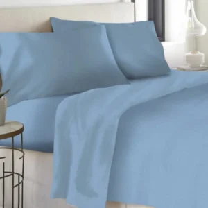 Completo Letto 100% Cotone Colore Neutro - 5 colorazioni